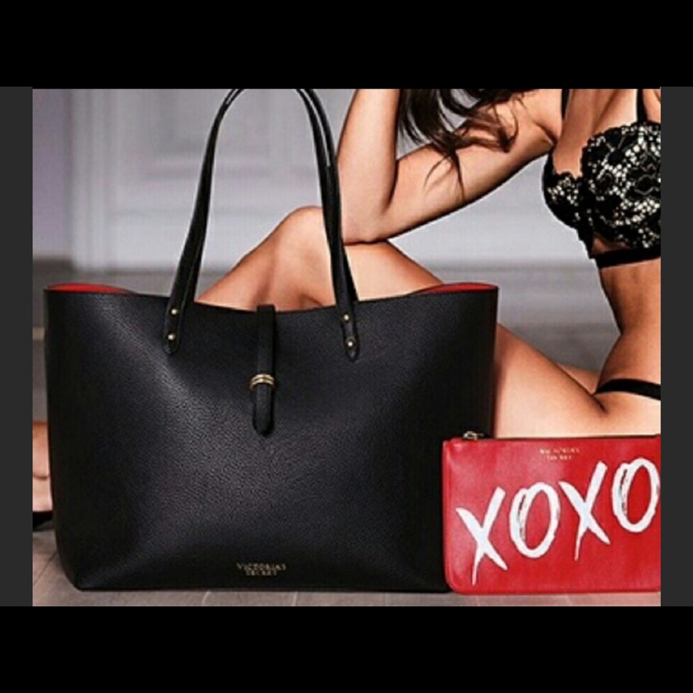 Gently love Victoria’s Secret tote and pouch